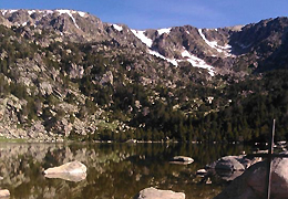 Llac de Malniu, Meranges